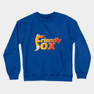 Friendly Fox design Crewneck Sweatshirt